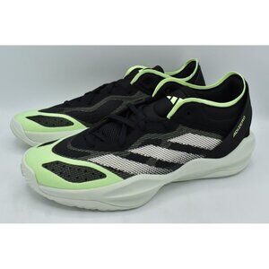 Adidas Men Size 12 Adizero Select 2.0 Black White Lime Basketball Shoes